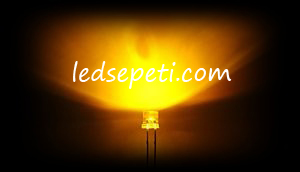 5 MM KESİK BAŞ LED SARI